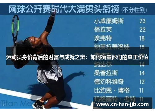 运动员身价背后的财富与成就之辩：如何衡量他们的真正价值