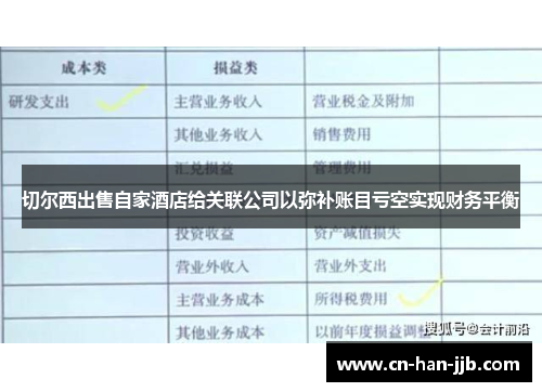 切尔西出售自家酒店给关联公司以弥补账目亏空实现财务平衡 切尔西出售自家酒店给关联公司以弥补账目亏空实现财务平衡